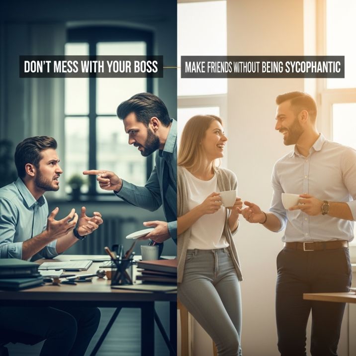 Boss से 'पंगा' नहीं, 'दोस्ती' करें बिना चमचागिरी के