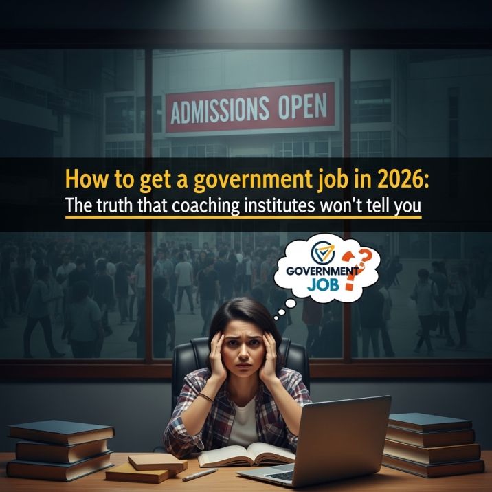 2026 में सरकारी नौकरी कैसे पाएं: वो सच जो कोचिंग वाले नहीं बताएंगे