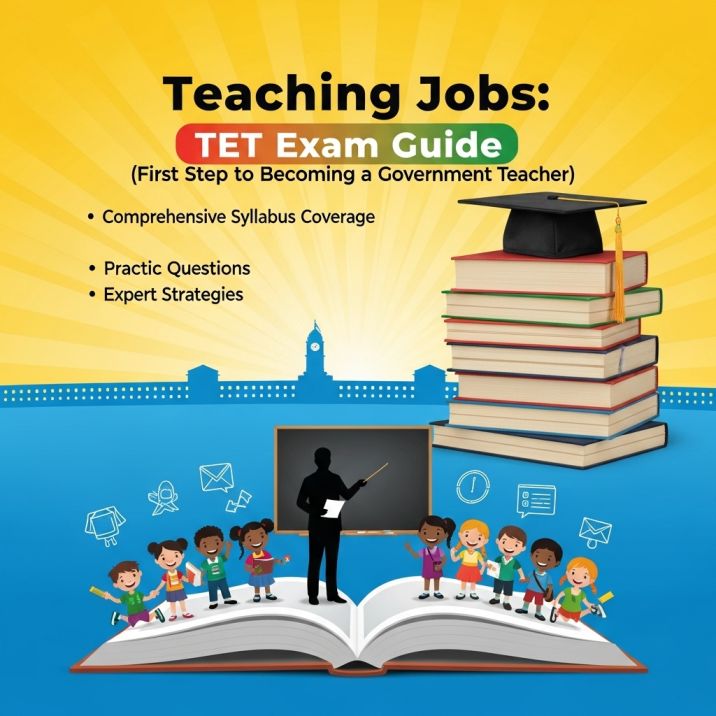 Teaching Jobs: TET परीक्षा Guide, सरकारी मास्टर बनने की पहली सीढ़ी
