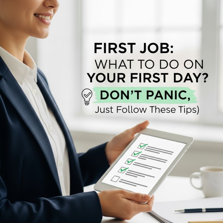 First Job: पहले दिन क्या करें?