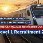 RRB Group D (Level 1) Recruitment 2025 – 22,195 Posts Apply Online for CEN 09/2025